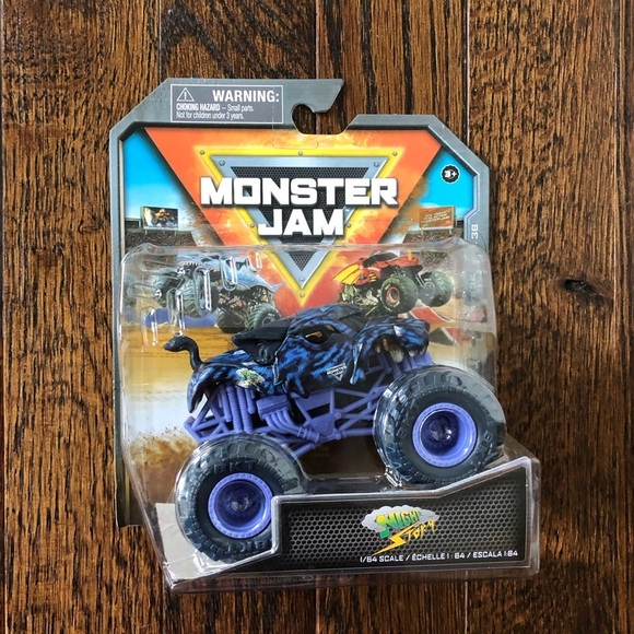 Monster Jam Monster Trucks Night Storm - Series 36 - BRAND NEW! - Picture 1 of 5